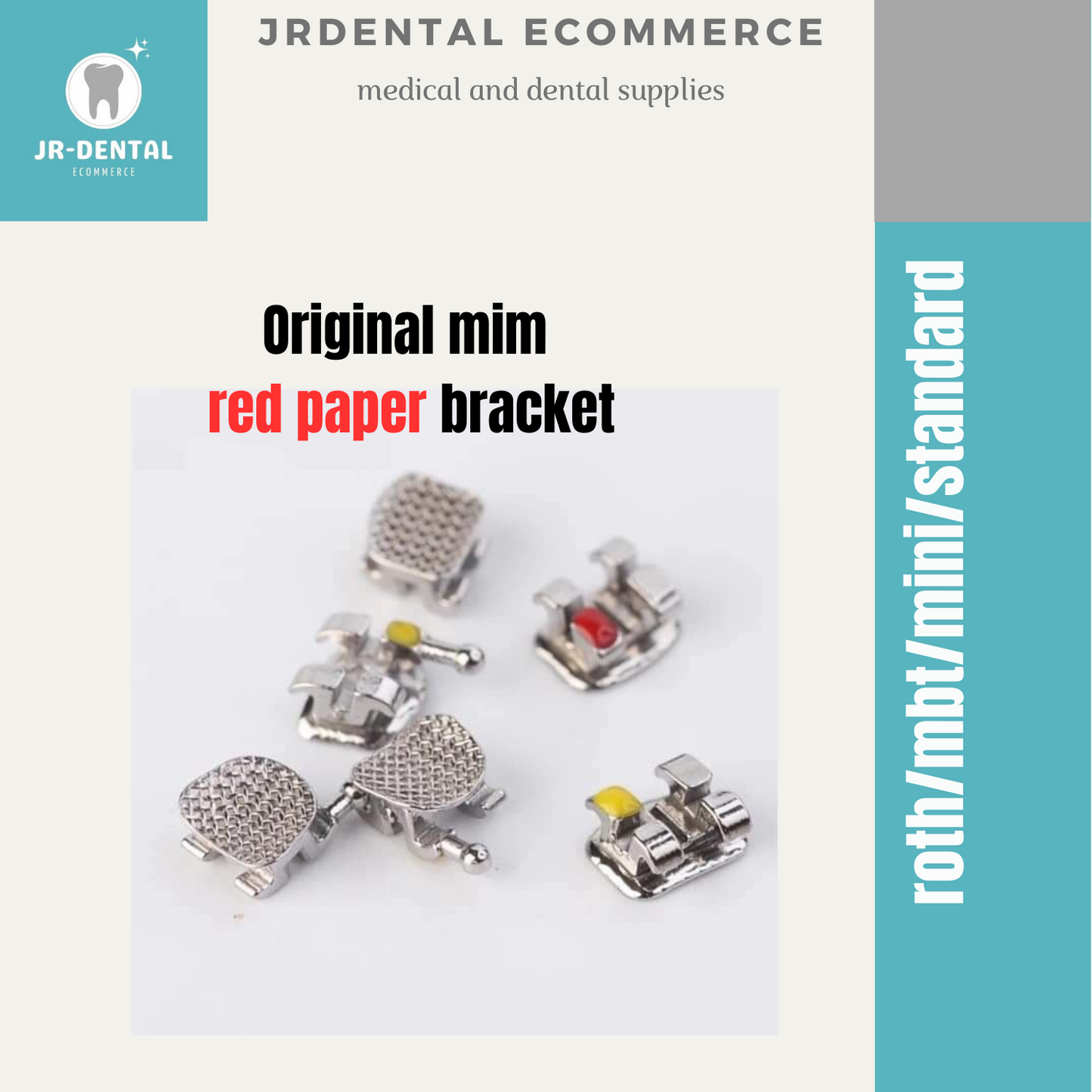 10 Sets Original MIM Red Meshbase Paper pack Bracket